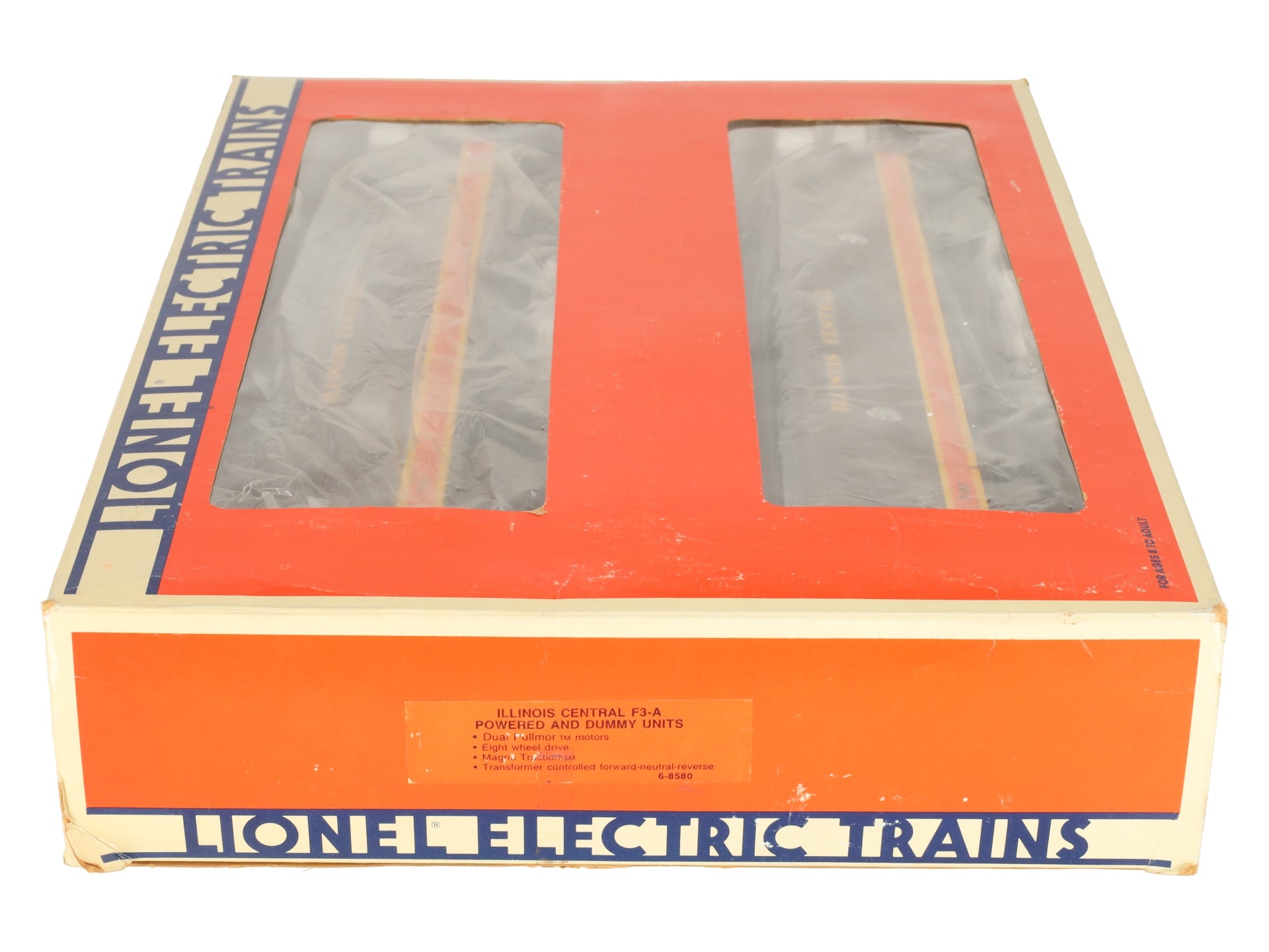 Lionel 6-8580 O Gauge Illinois Central F3 AA Diesel Locomotive Set LN/Box