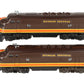 Lionel 6-8580 O Gauge Illinois Central F3 AA Diesel Locomotive Set LN/Box