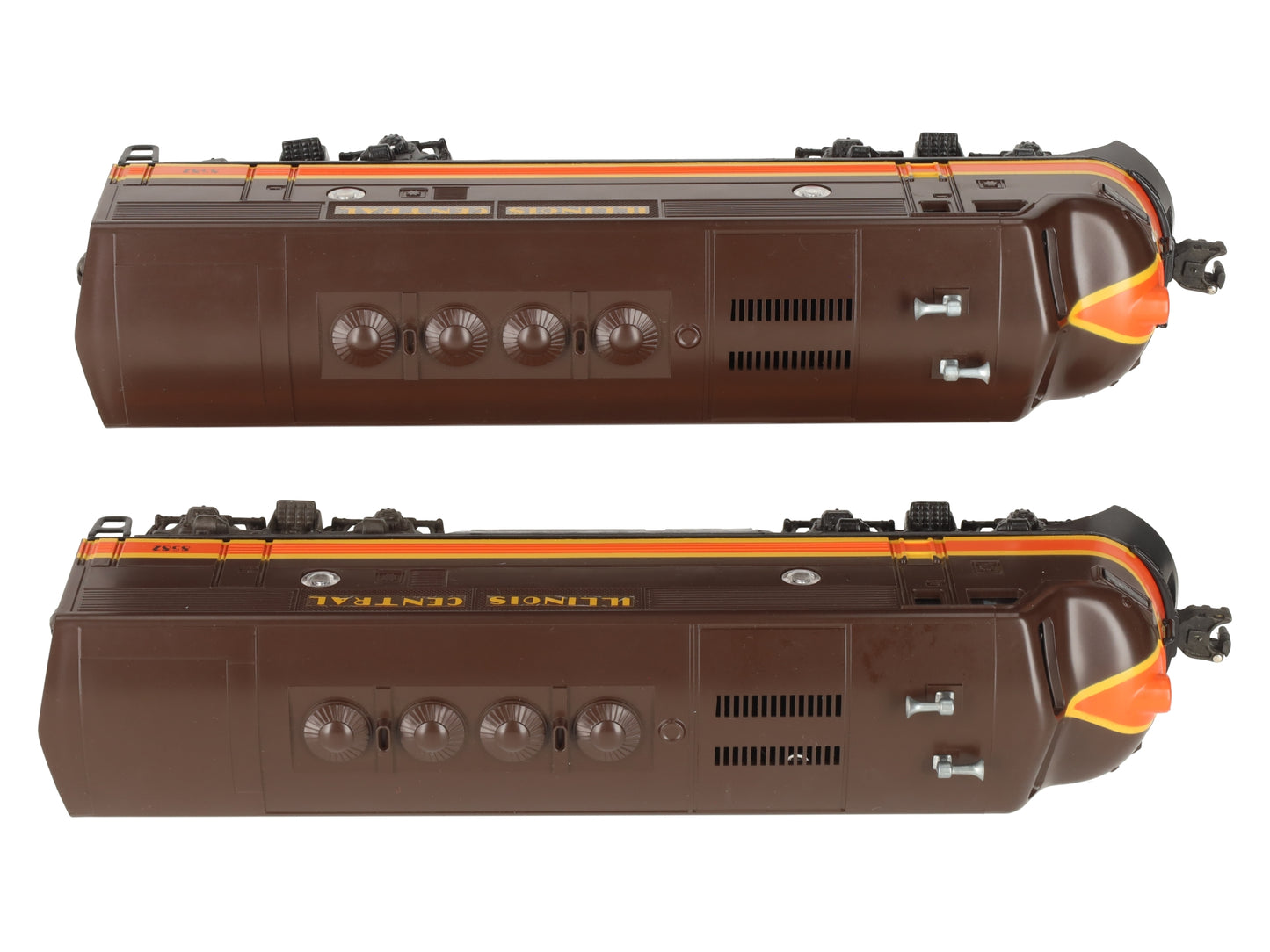Lionel 6-8580 O Gauge Illinois Central F3 AA Diesel Locomotive Set LN/Box