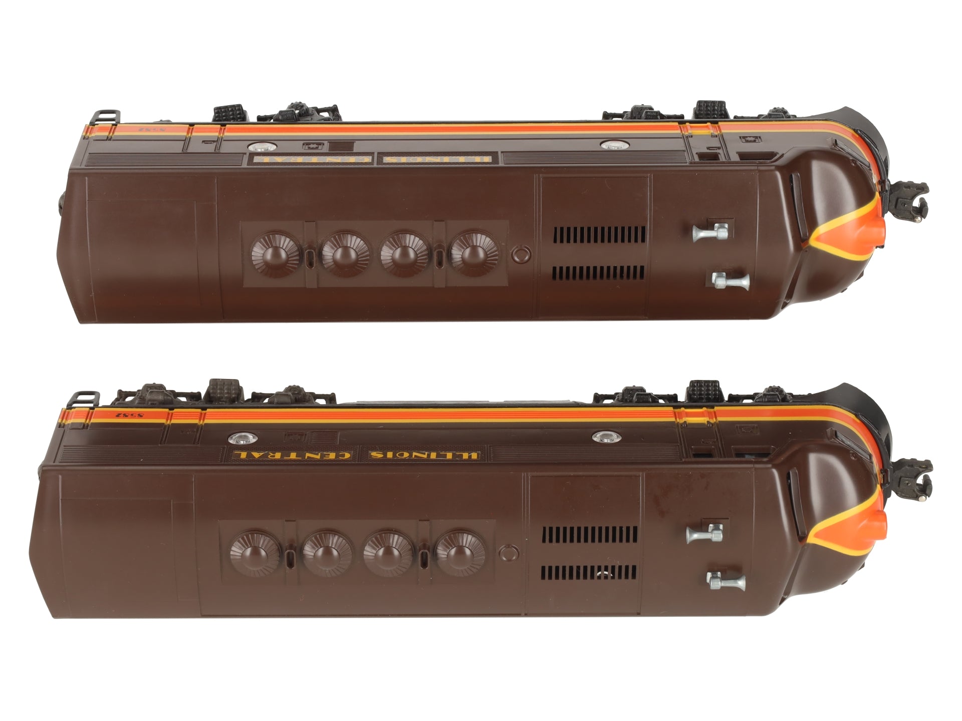 Lionel 6-8580 O Gauge Illinois Central F3 AA Diesel Locomotive Set LN/Box