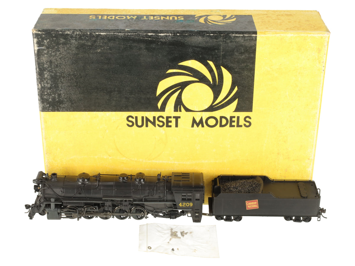 Sunset Models HO Brass CN USRA Light 2-10-2 Steam Locomotive (Painted)/Box