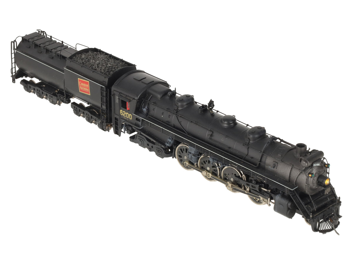 Toby Class 6200 HO BRASS CNR Class 6200 4-8-4 Steam Loco/Tender - painted/Box