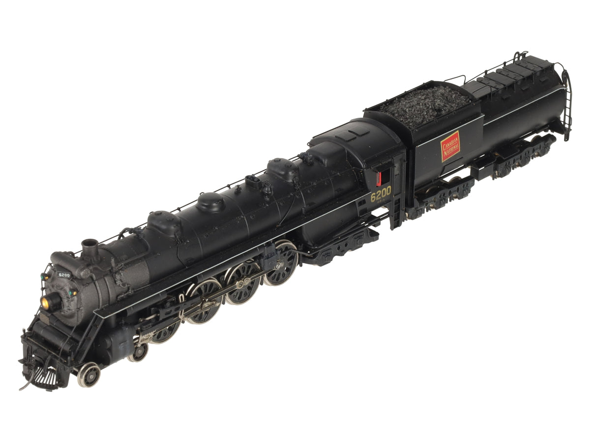 Toby Class 6200 HO BRASS CNR Class 6200 4-8-4 Steam Loco/Tender - painted/Box