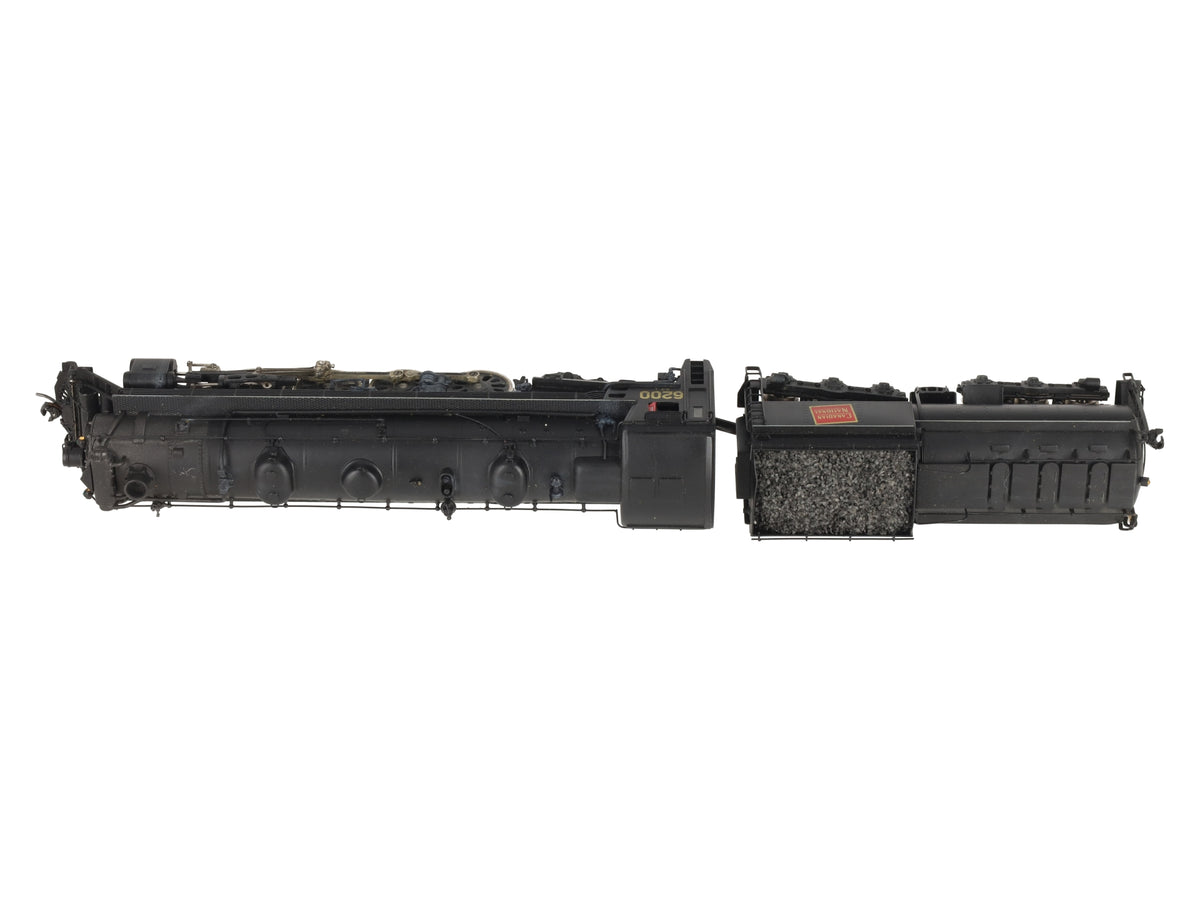 Toby Class 6200 HO BRASS CNR Class 6200 4-8-4 Steam Loco/Tender - painted/Box