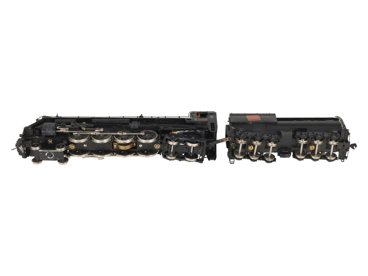Toby Class 6200 HO BRASS CNR Class 6200 4-8-4 Steam Loco/Tender - painted/Box