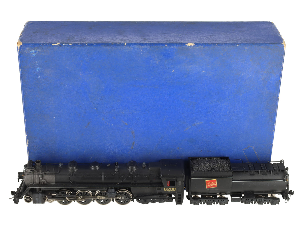 Toby Class 6200 HO BRASS CNR Class 6200 4-8-4 Steam Loco/Tender - painted/Box