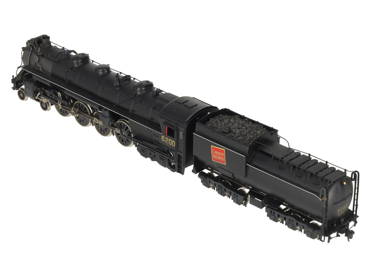 Toby Class 6200 HO BRASS CNR Class 6200 4-8-4 Steam Loco/Tender - painted/Box