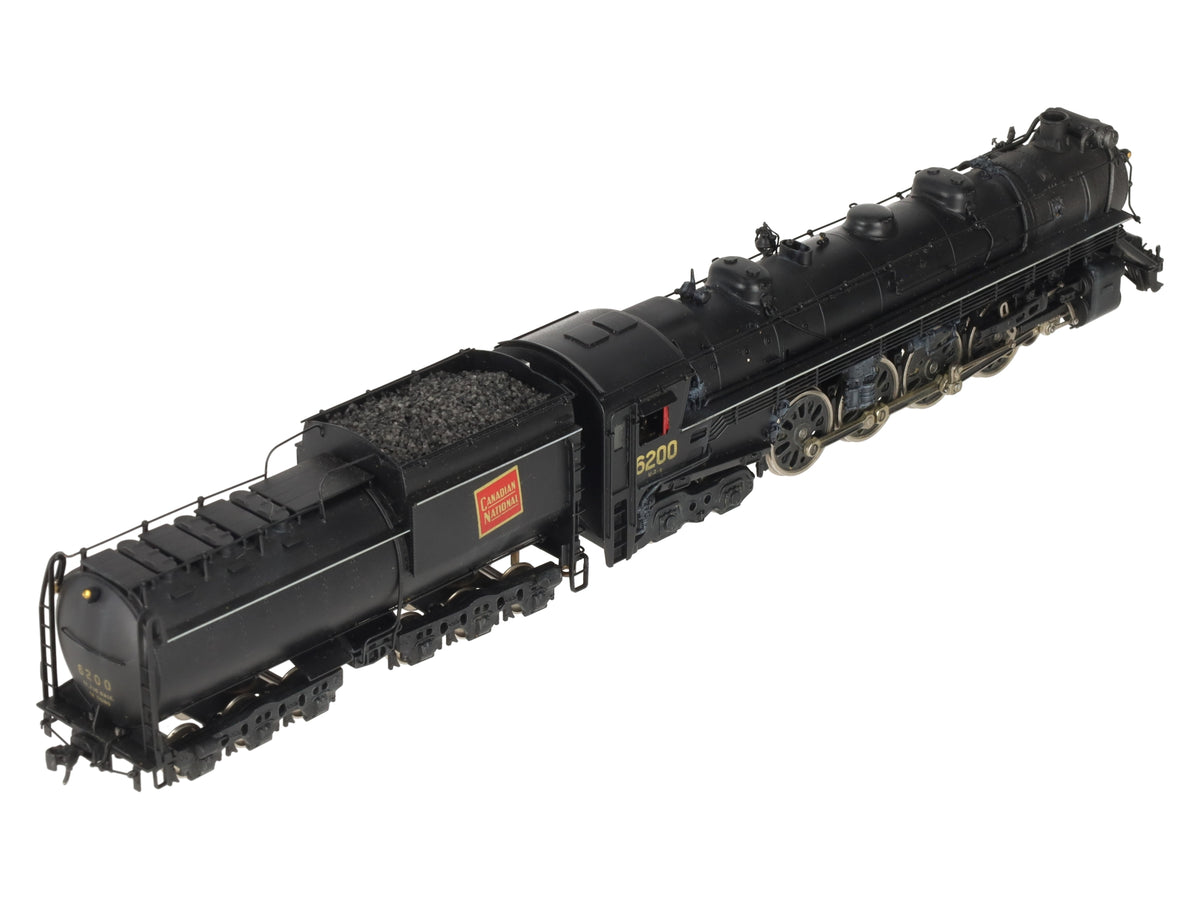 Toby Class 6200 HO BRASS CNR Class 6200 4-8-4 Steam Loco/Tender - painted/Box
