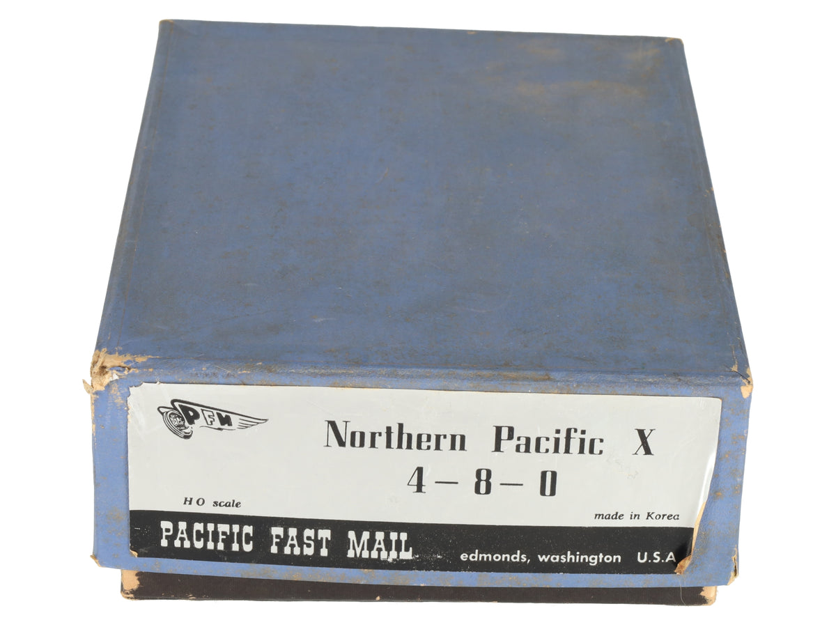 Pacific Fast Mail HO BRASS Niagara Mohawk X 4-8-0 Steam Locomotive -Custom/Box