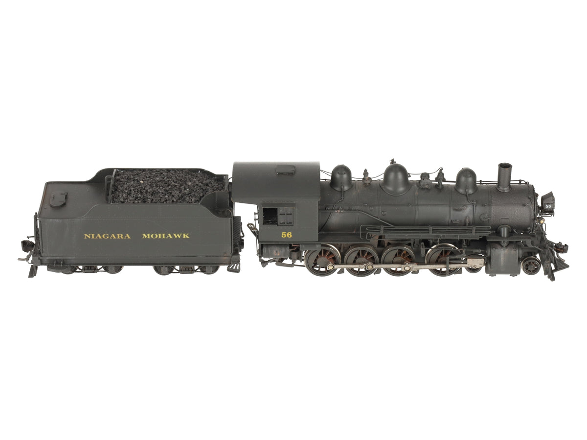Pacific Fast Mail HO BRASS Niagara Mohawk X 4-8-0 Steam Locomotive -Custom/Box