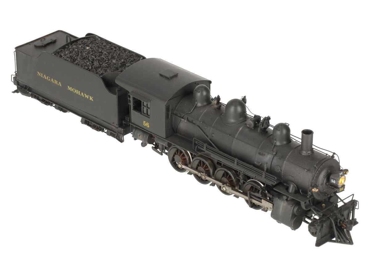 Pacific Fast Mail HO BRASS Niagara Mohawk X 4-8-0 Steam Locomotive -Custom/Box