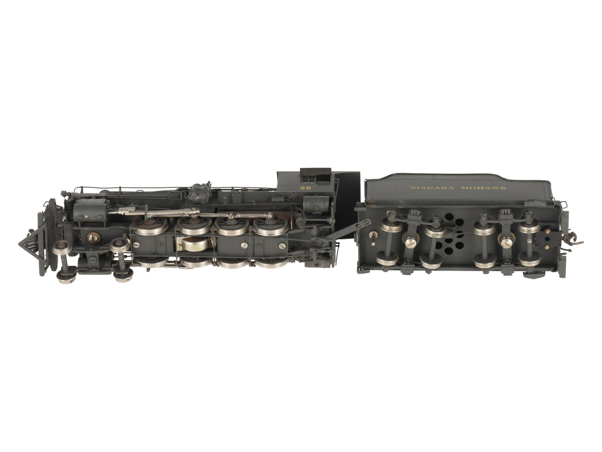 Pacific Fast Mail HO BRASS Niagara Mohawk X 4-8-0 Steam Locomotive -Custom/Box