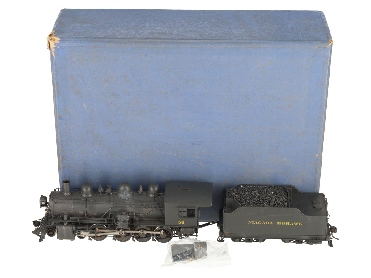 Pacific Fast Mail HO BRASS Niagara Mohawk X 4-8-0 Steam Locomotive -Custom/Box