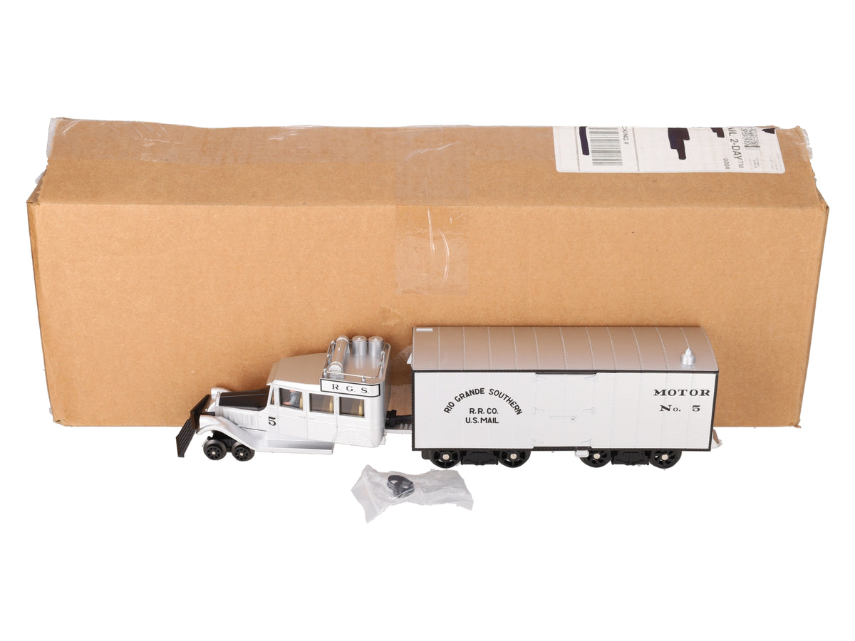 MTH 30-2154-0 O Gauge RGS Galloping Goose Electric Locomotive w/Horn Cab #5 EX