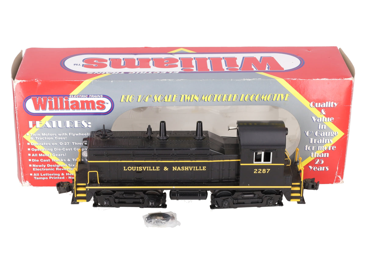 Williams NW218 O Gauge Louisville & Nashville NW-2 Diesel Switcher #2287 EX/Box