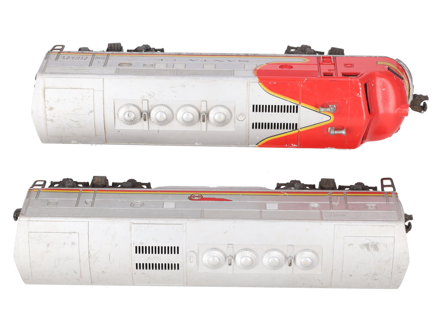 Lionel 2243 Vintage O Santa Fe F-3 AB Diesel Set VG