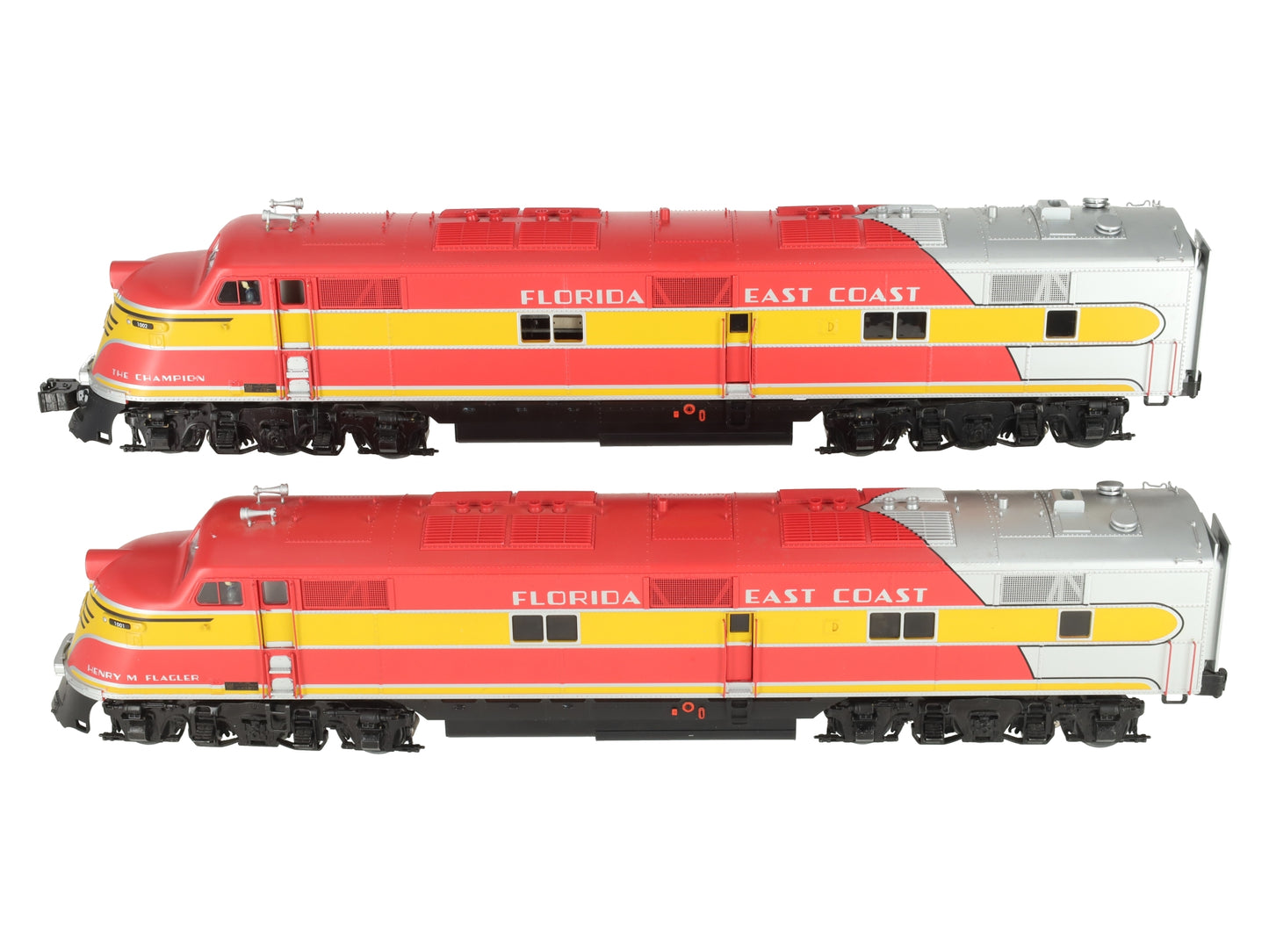Lionel 6-84647 Florida East Coast Legacy E3 AA Diesel Locomotive #1001/1002 EX