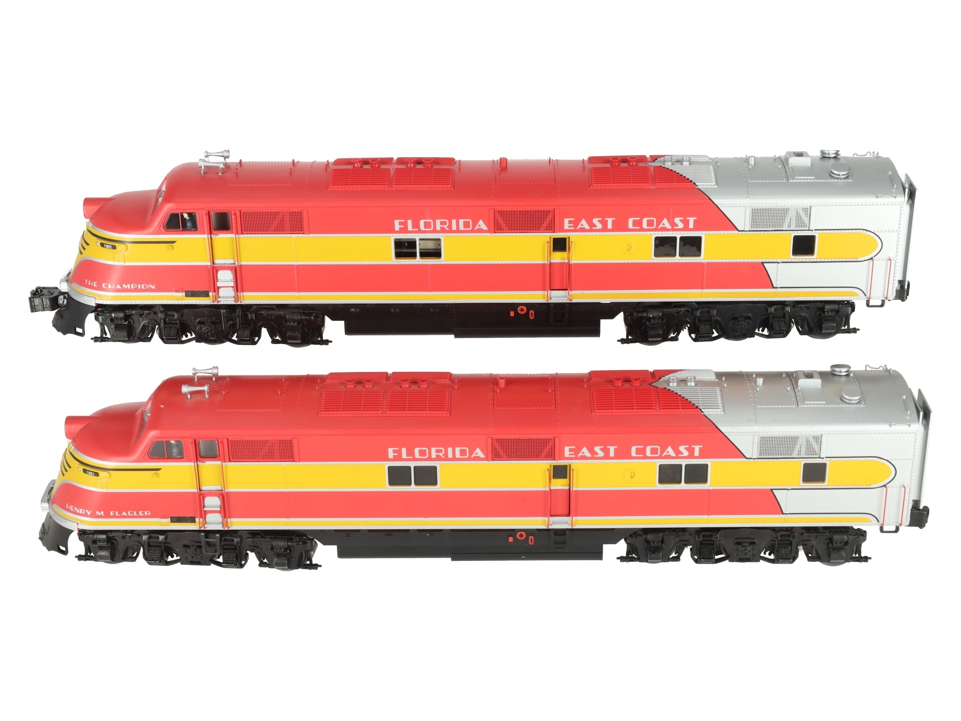 Lionel 6-84647 Florida East Coast Legacy E3 AA Diesel Locomotive #1001/1002 EX