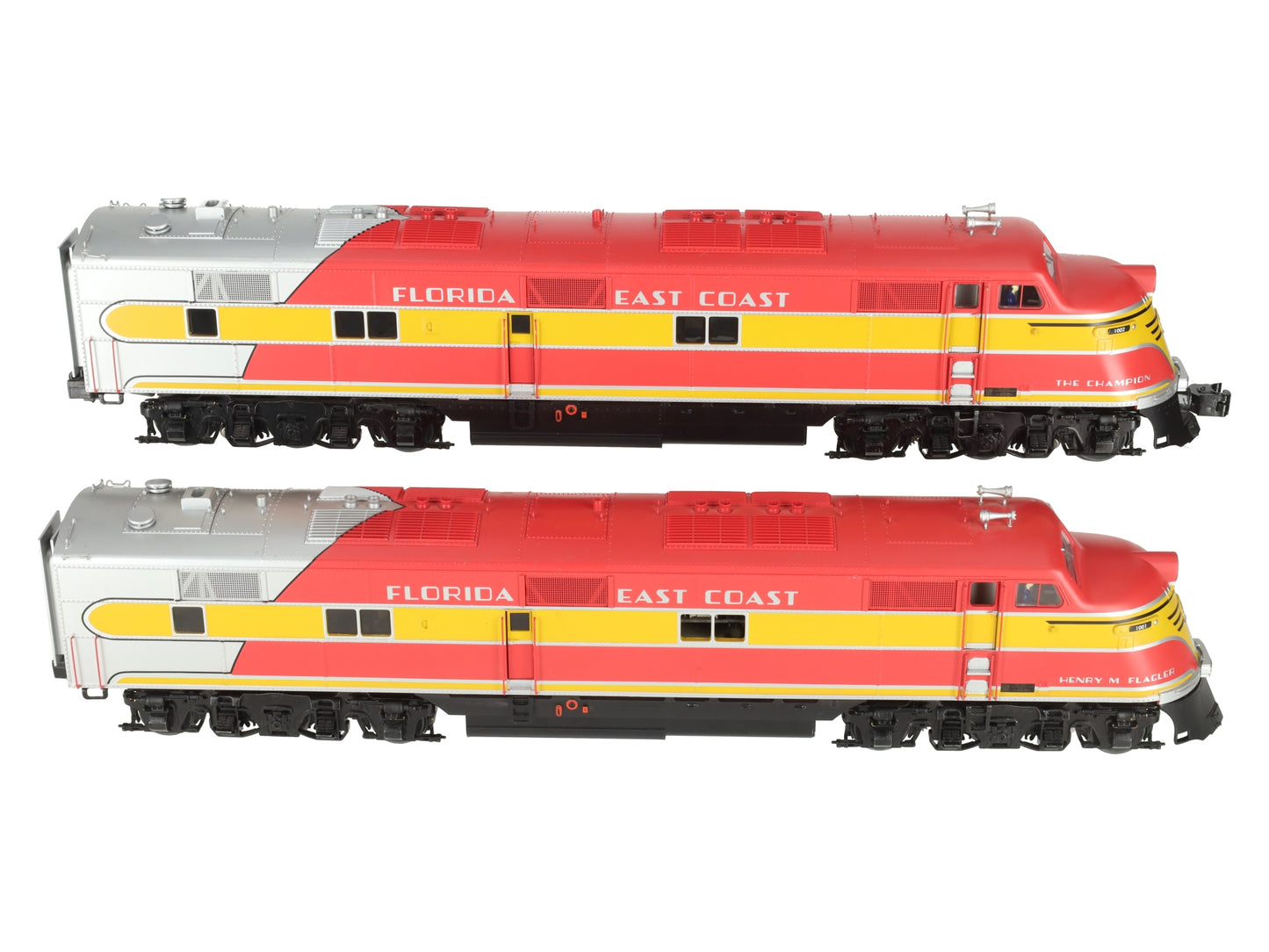 Lionel 6-84647 Florida East Coast Legacy E3 AA Diesel Locomotive #1001/1002 EX