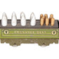 Marx 2552M Vintage O Gauge "Ordnance Dept" Gondola w/ Shell Load VG