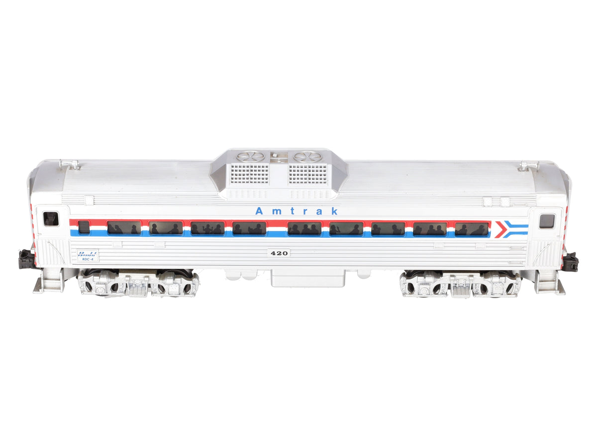 Williams 420 O Gauge Amtrak Budd RDC-4 Powered Diesel Car EX
