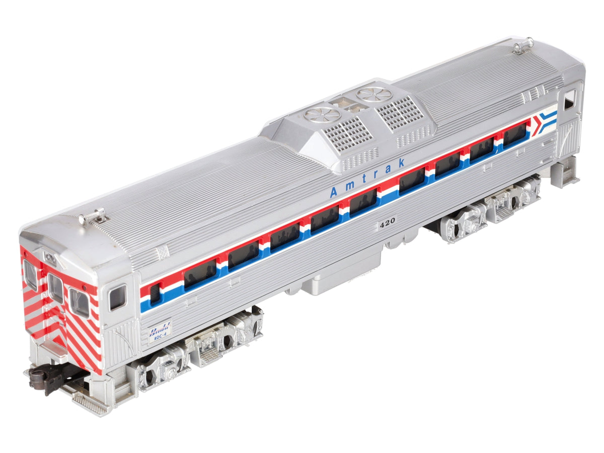 Williams 420 O Gauge Amtrak Budd RDC-4 Powered Diesel Car EX