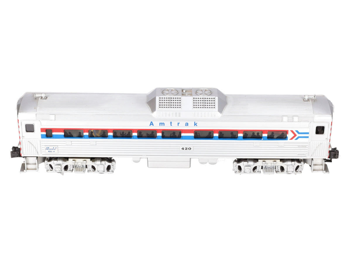 Williams 420 O Gauge Amtrak Budd RDC-4 Powered Diesel Car EX