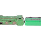 Marx Vintage O RARE Green NYC 0-4-0 Steam Locomotive & Tender - Repainted