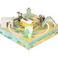 Louis Marx & Co. Vintage "Pinched" Tinplate Litho Wind-Up Table-Top Toy VG