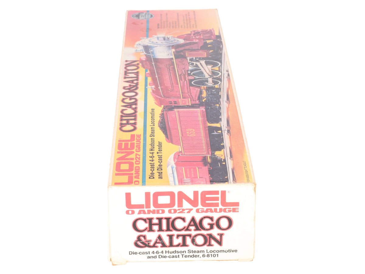 Lionel 6-8101 O Gauge Chicago & Alton 4-6-4 Diecast Steam Loco & Tender #659 EX/Box