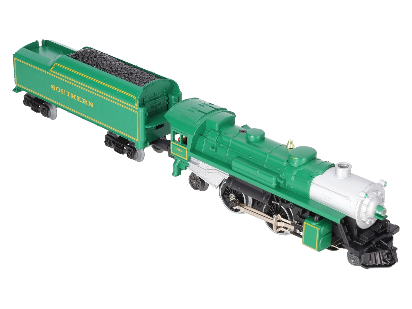 Lionel 1932150 O Gauge LionChief Southern 2-4-2 Steam Locomotive & Tender #1412 LN/Box