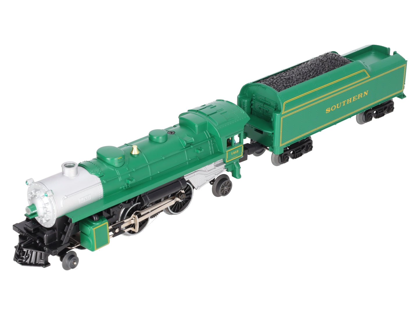 Lionel 1932150 O Gauge LionChief Southern 2-4-2 Steam Locomotive & Tender #1412 LN/Box