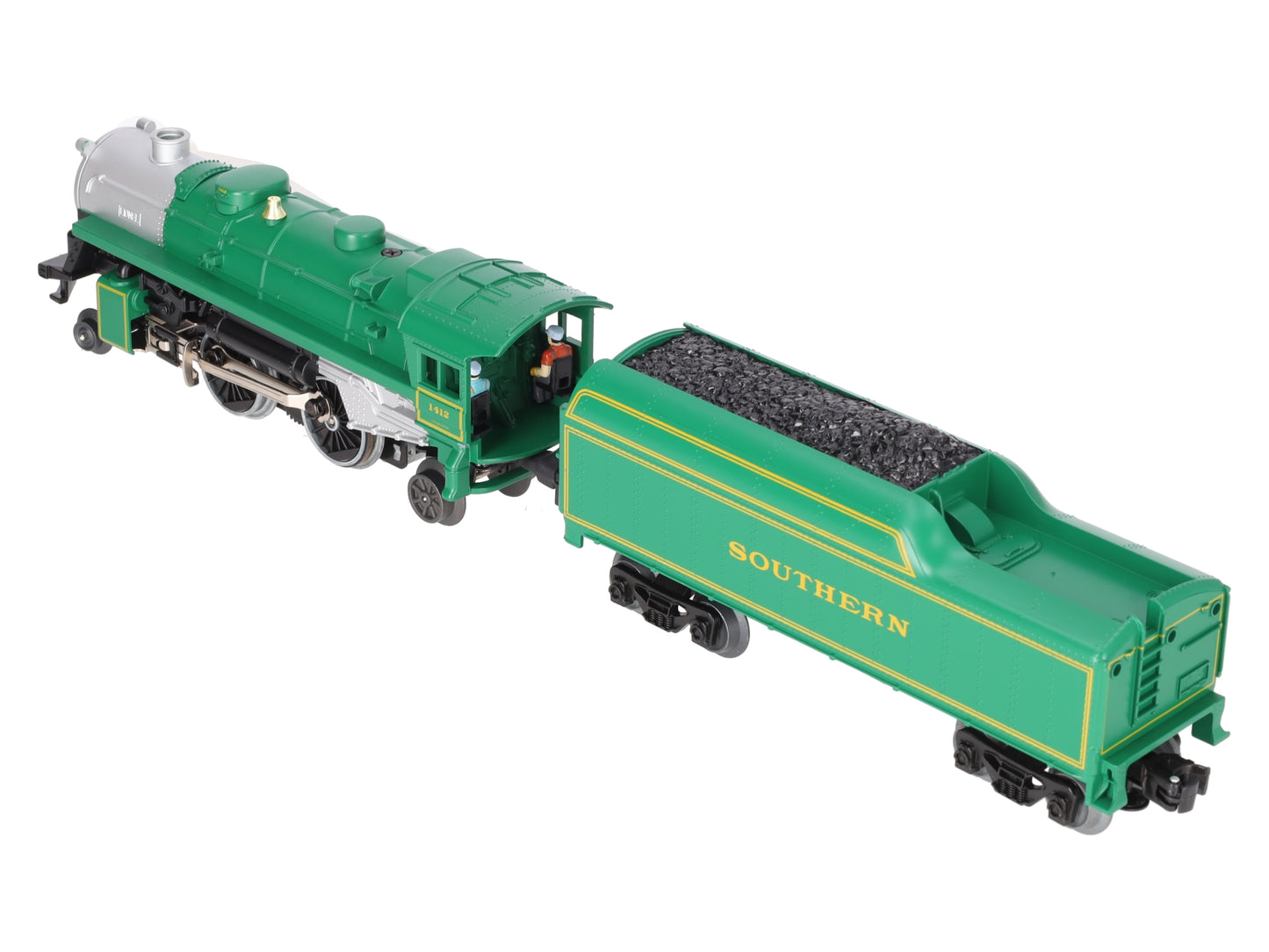 Lionel 1932150 O Gauge LionChief Southern 2-4-2 Steam Locomotive & Tender #1412 LN/Box