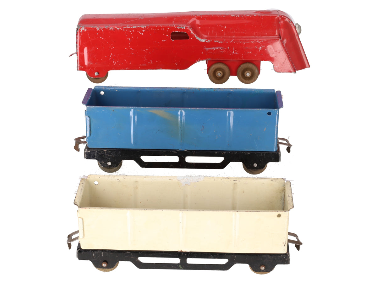 Marx Vintage Tinplate All American Friendship Train Set VG