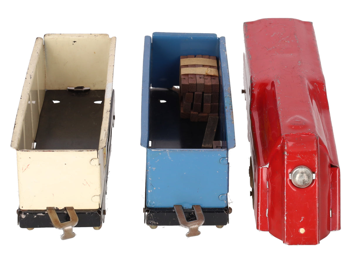 Marx Vintage Tinplate All American Friendship Train Set VG