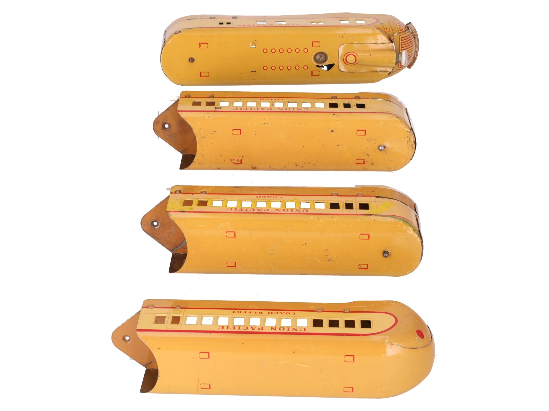 Marx M-10000 Vintage O Union Pacific Tinplate Passenger Locomotive
