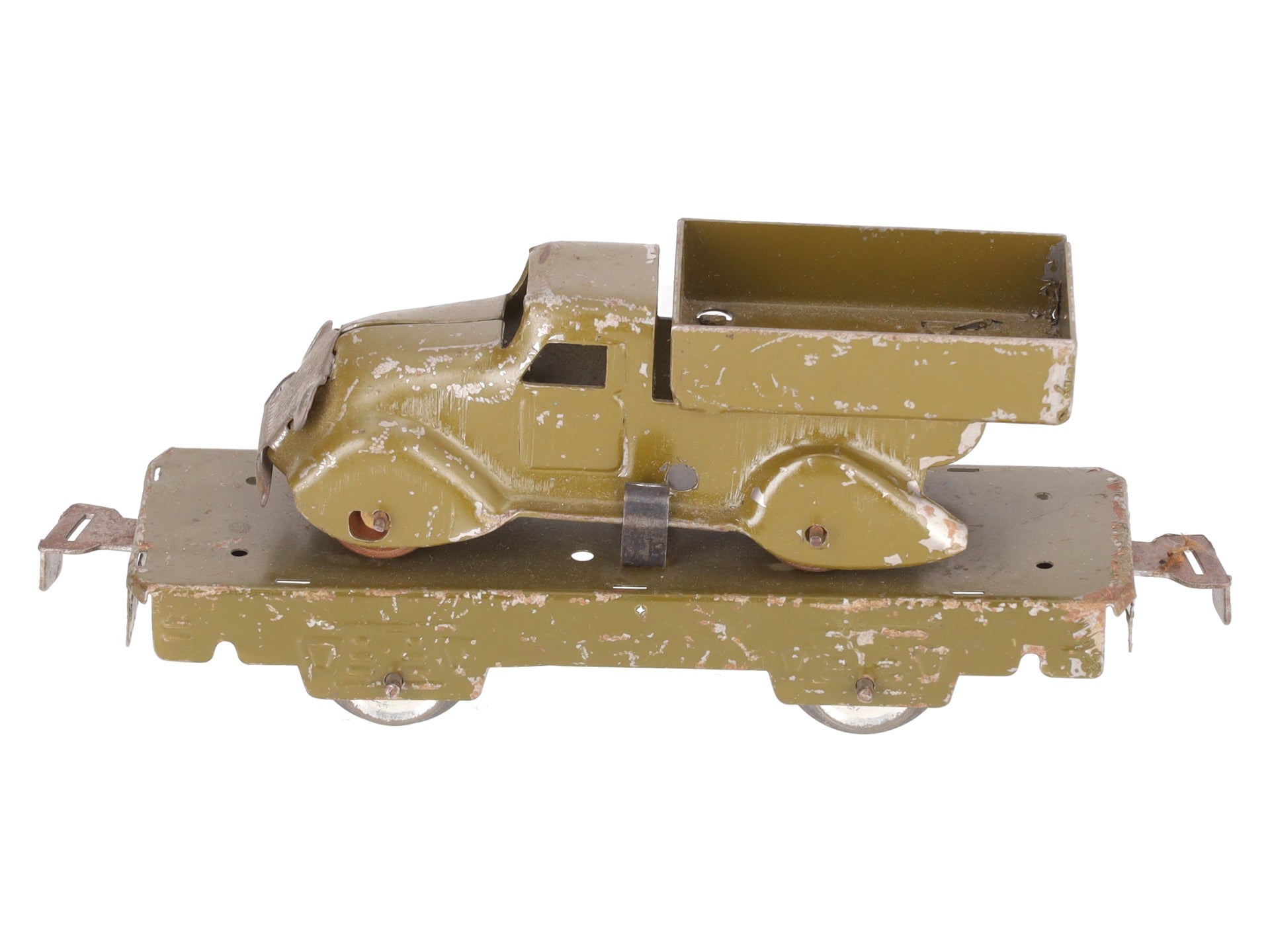 Marx 572M O Gauge Vintage Olive Drab Truck Car