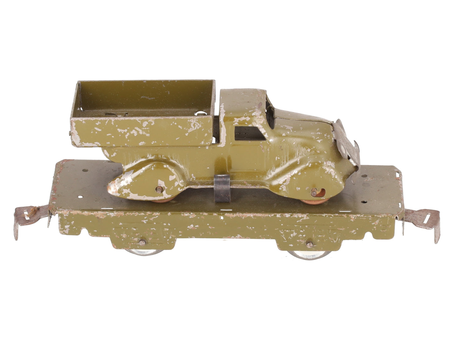 Marx 572M O Gauge Vintage Olive Drab Truck Car