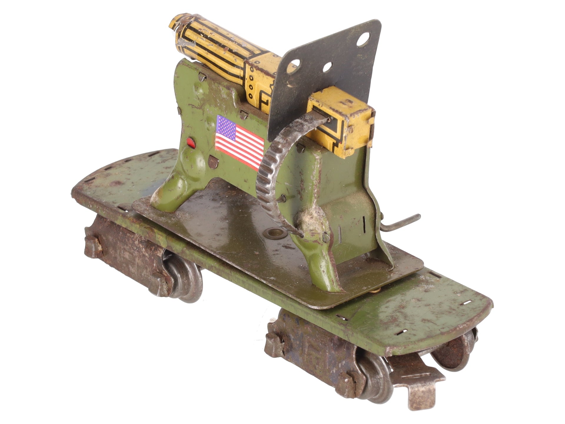 Marx 2572MG O Gauge Vintage Machine Gun Car