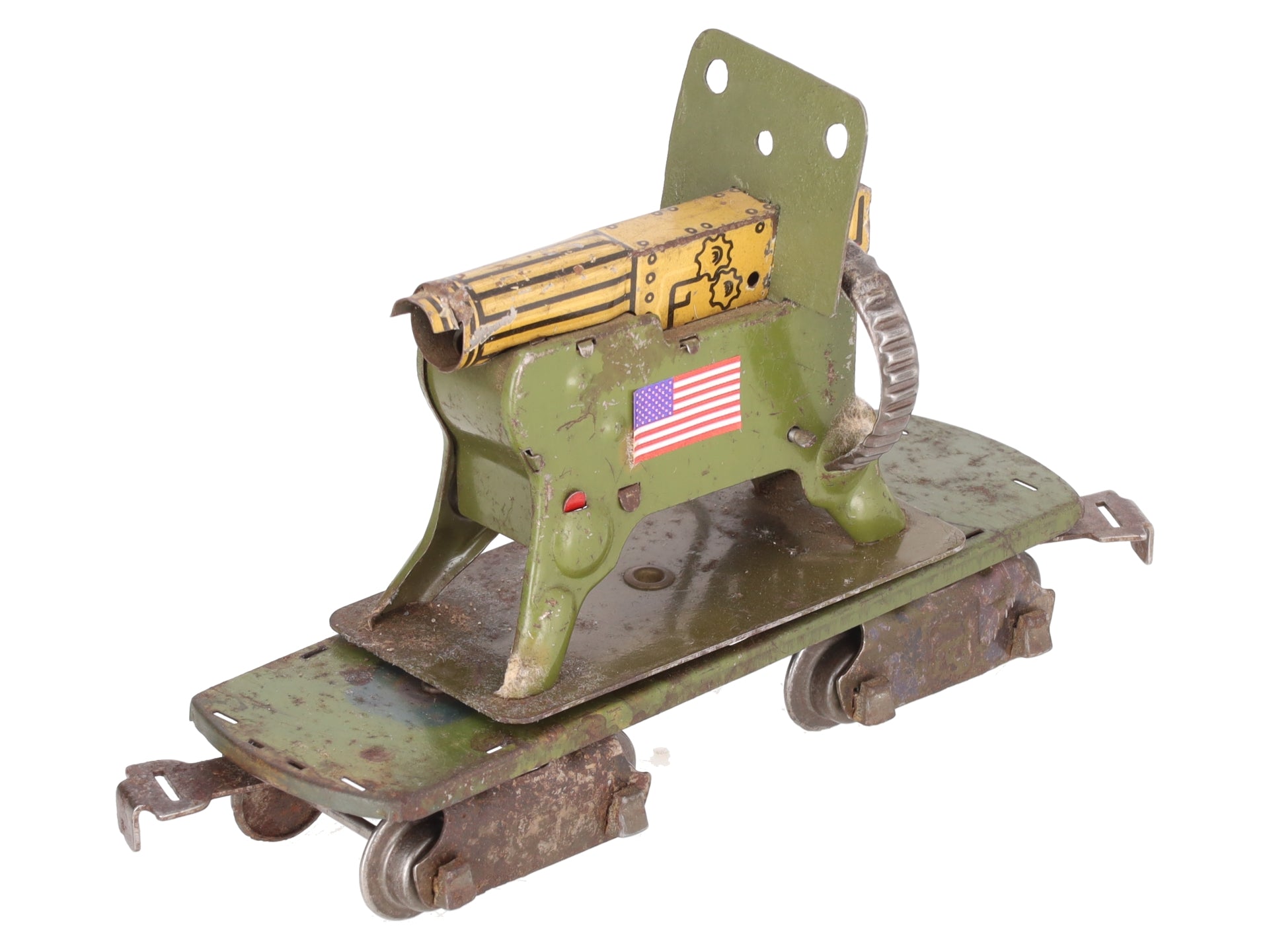 Marx 2572MG O Gauge Vintage Machine Gun Car