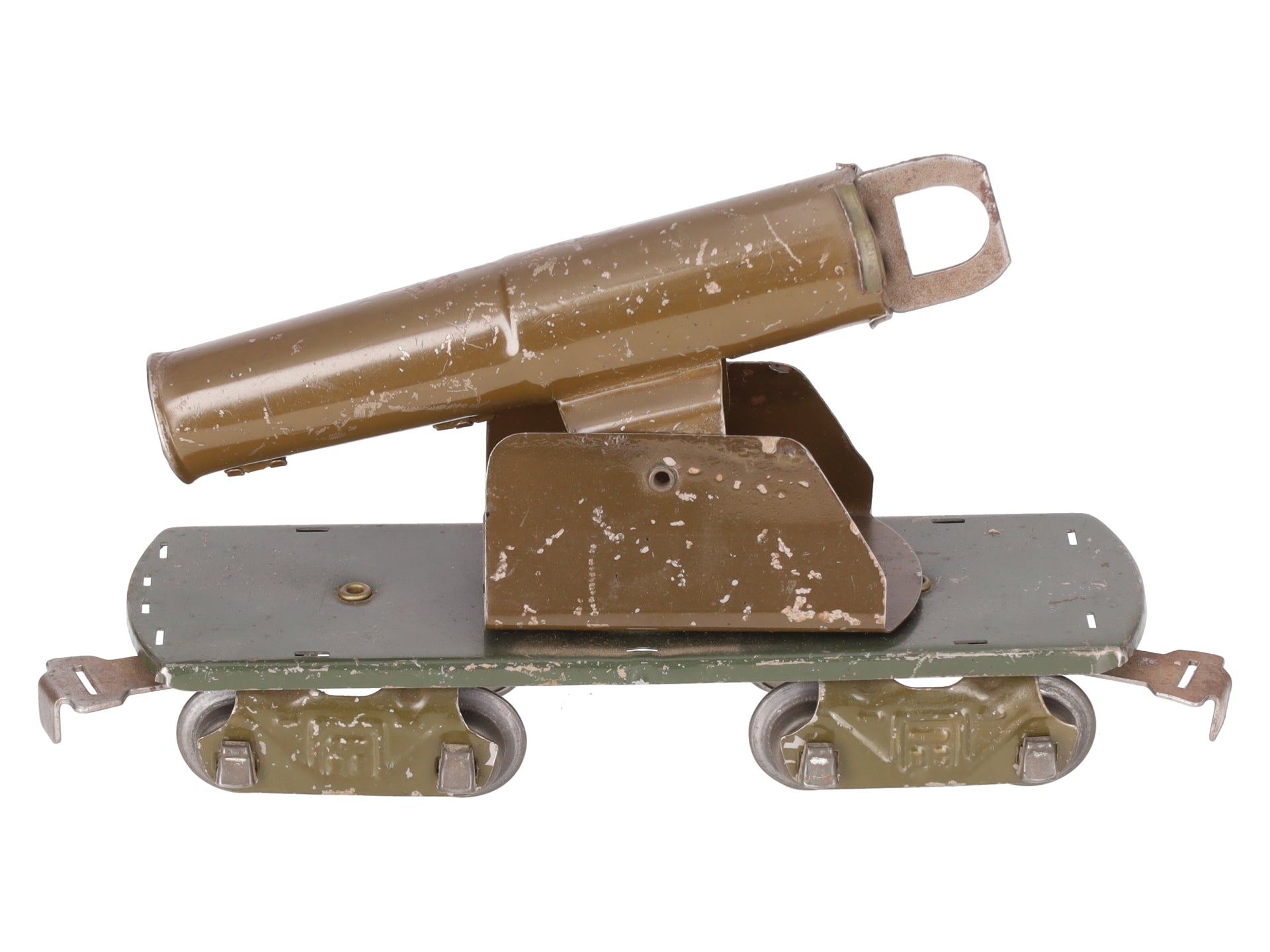 Marx 2572G O Gauge Vintage Army Cannon Car