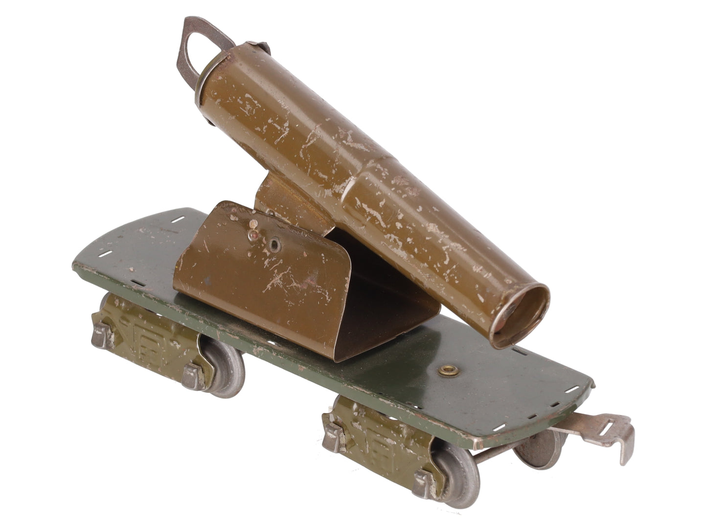 Marx 2572G O Gauge Vintage Army Cannon Car