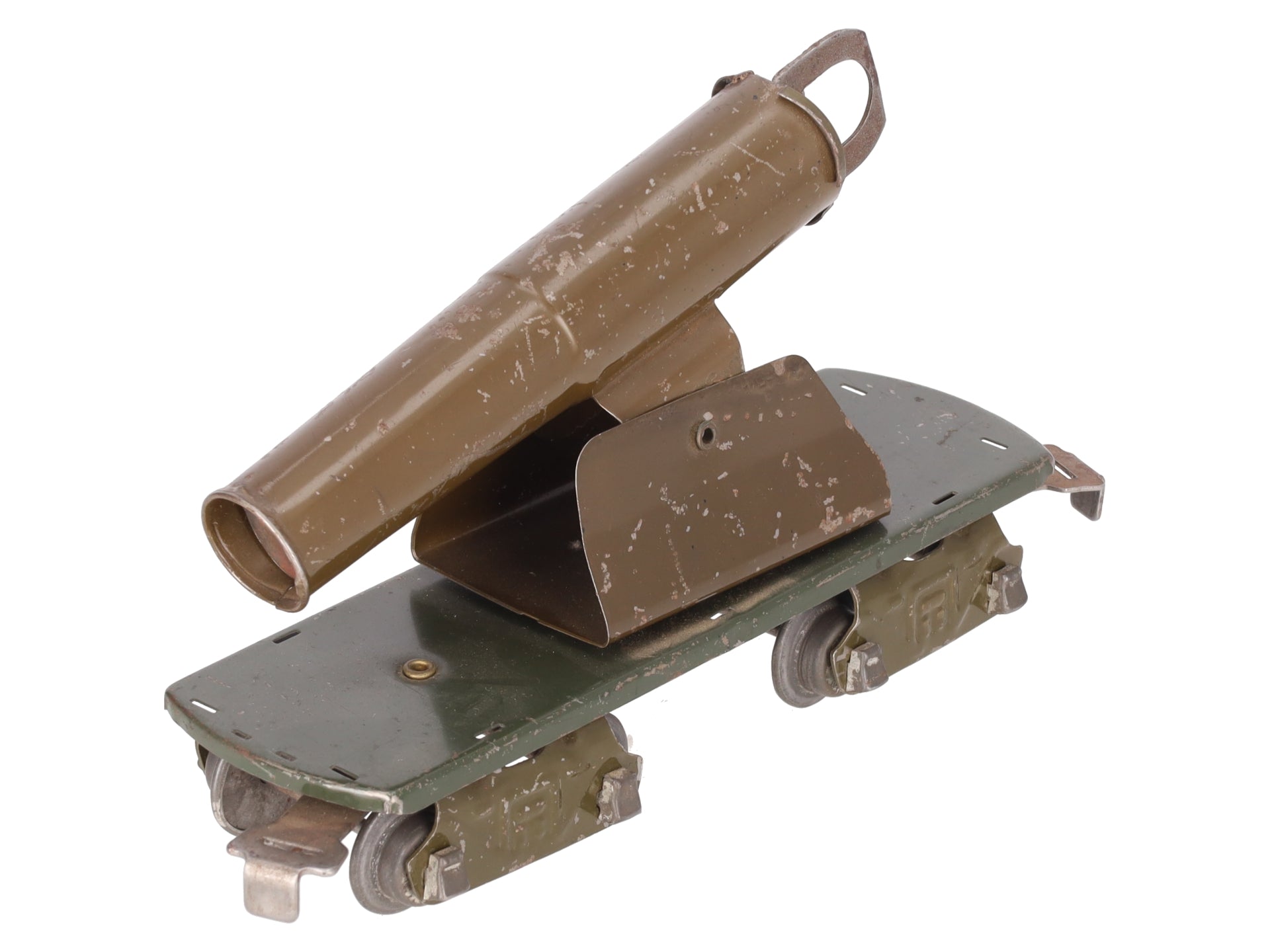 Marx 2572G O Gauge Vintage Army Cannon Car