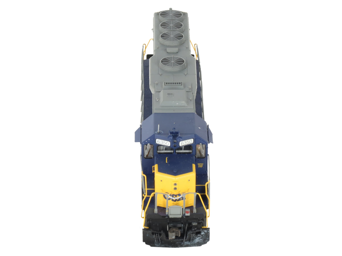 Atlas 10000386 HO CSX GP40-2 Phase 1 Diesel Locomotive w/o Sound #6350 w/DCC EX/Box