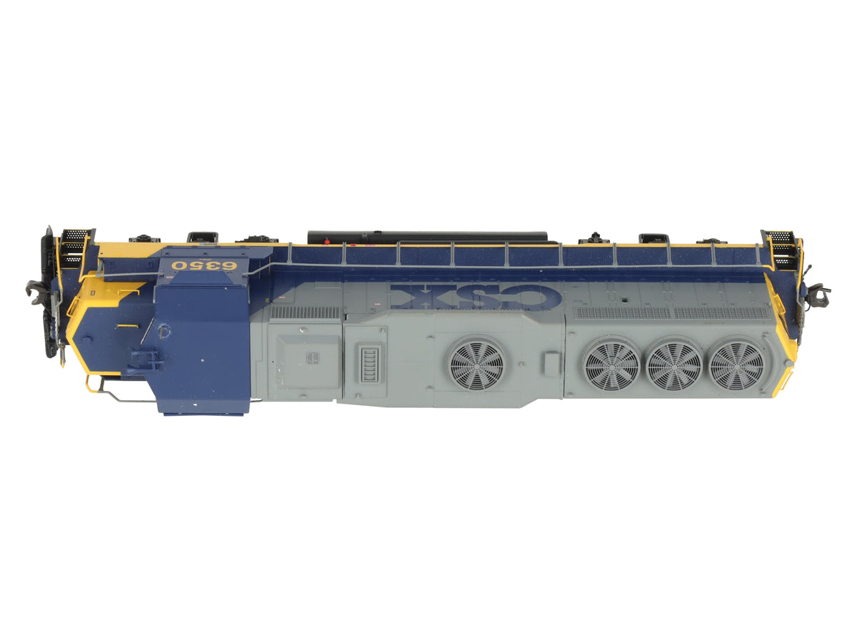 Atlas 10000386 HO CSX GP40-2 Phase 1 Diesel Locomotive w/o Sound #6350 w/DCC EX/Box