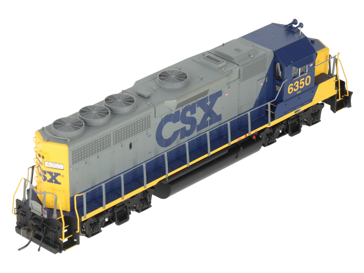 Atlas 10000386 HO CSX GP40-2 Phase 1 Diesel Locomotive w/o Sound #6350 w/DCC EX/Box