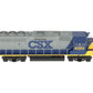 Atlas 10000386 HO CSX GP40-2 Phase 1 Diesel Locomotive w/o Sound #6350 w/DCC EX/Box