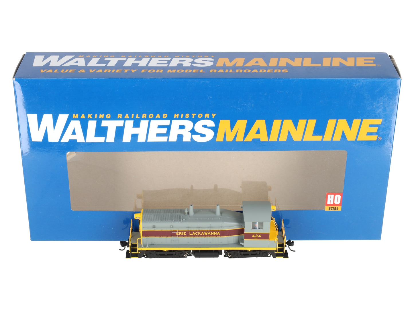 Walthers 910-10615 HO Erie Lackawanna EMD NW2 Diesel Locomotive #424 LN/Box
