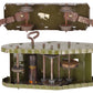 Marx 572ST O Gauge Vintage Olive Drab Wind Up Tank Car