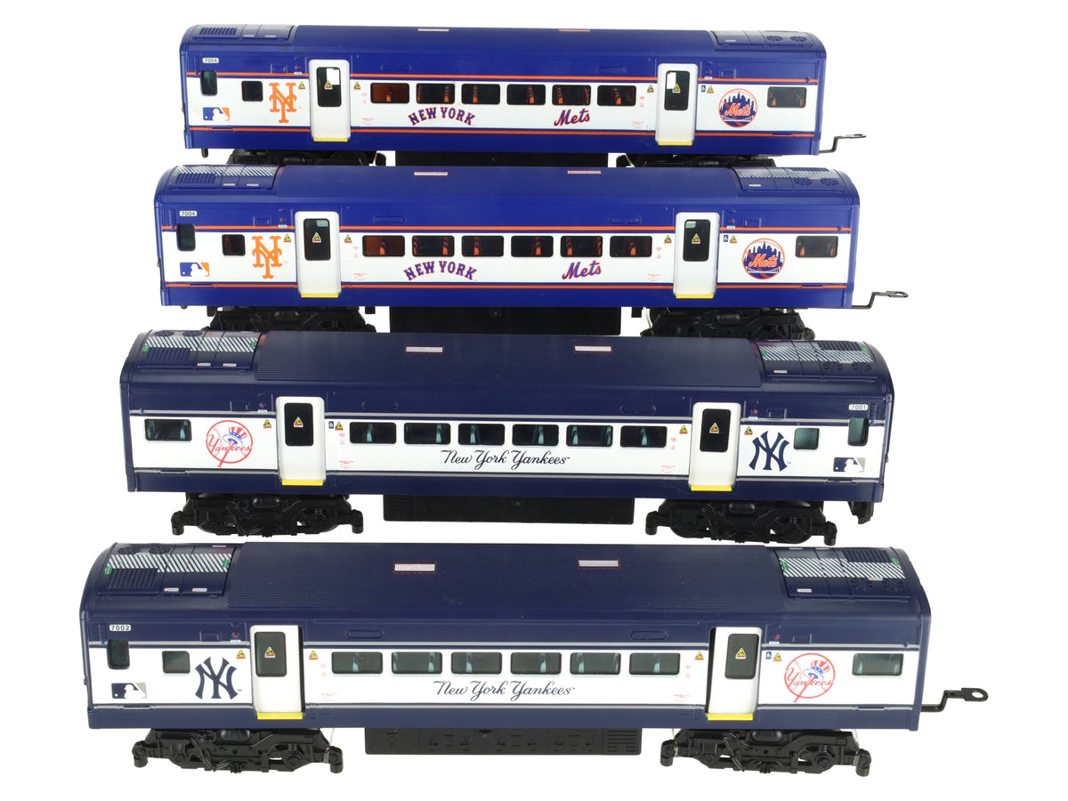 Lionel 7-12016 Yankees/Mets Subway Series O Gauge Train Set EX